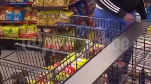 Another Tantrum Destroys Convenience Store