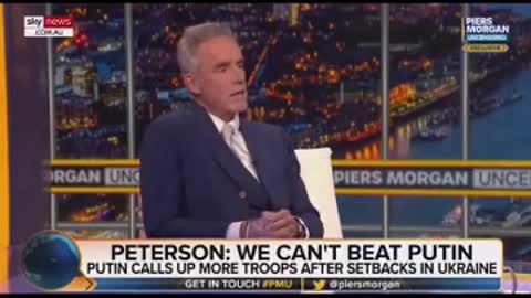PETERSON: WE CAN'T BEAT PUTINPUTIN CALLS
