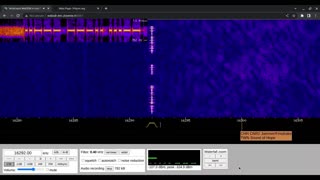 M12 Morse Code 17/11/2022 1400 UTC 16292kHz