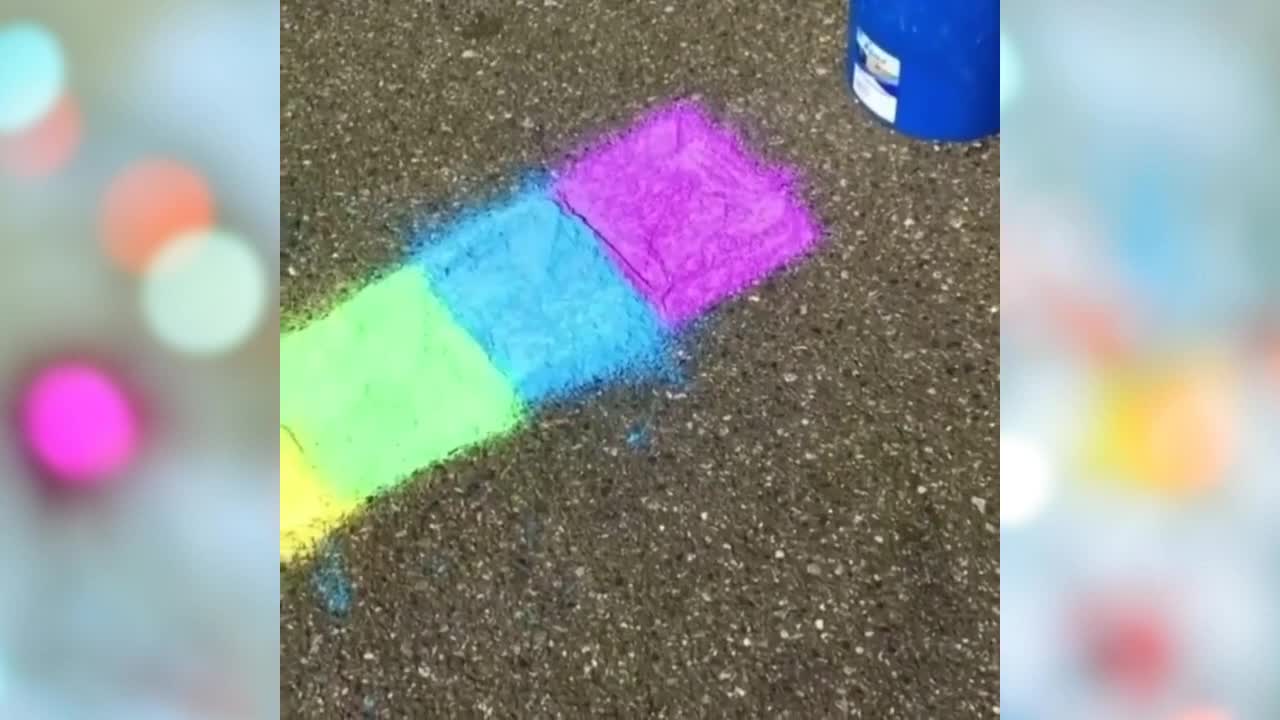 Satisfying video with relaxing