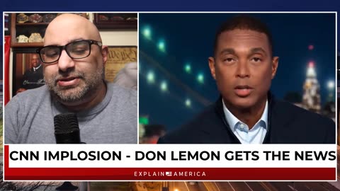 Chaos At CNN - Don Lemon Gets The News