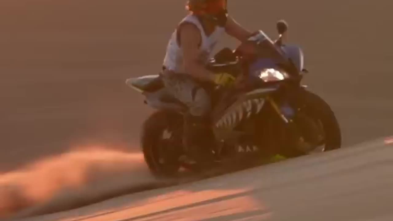 Crotch Rocket in the Sand Dunes!