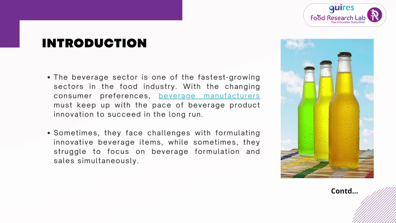 beverage formulation companies