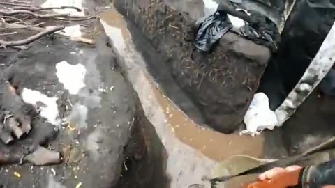 Intese Firefight Near Bakhmut