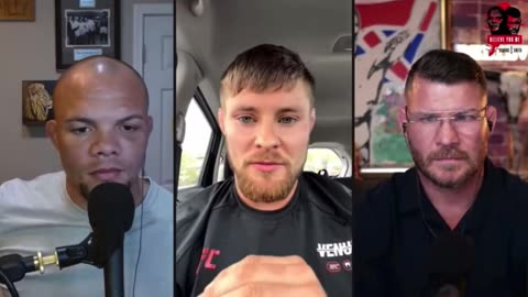 Bryce Mitchell loses it with Michael Bisping after he says humans evolved from monkeys