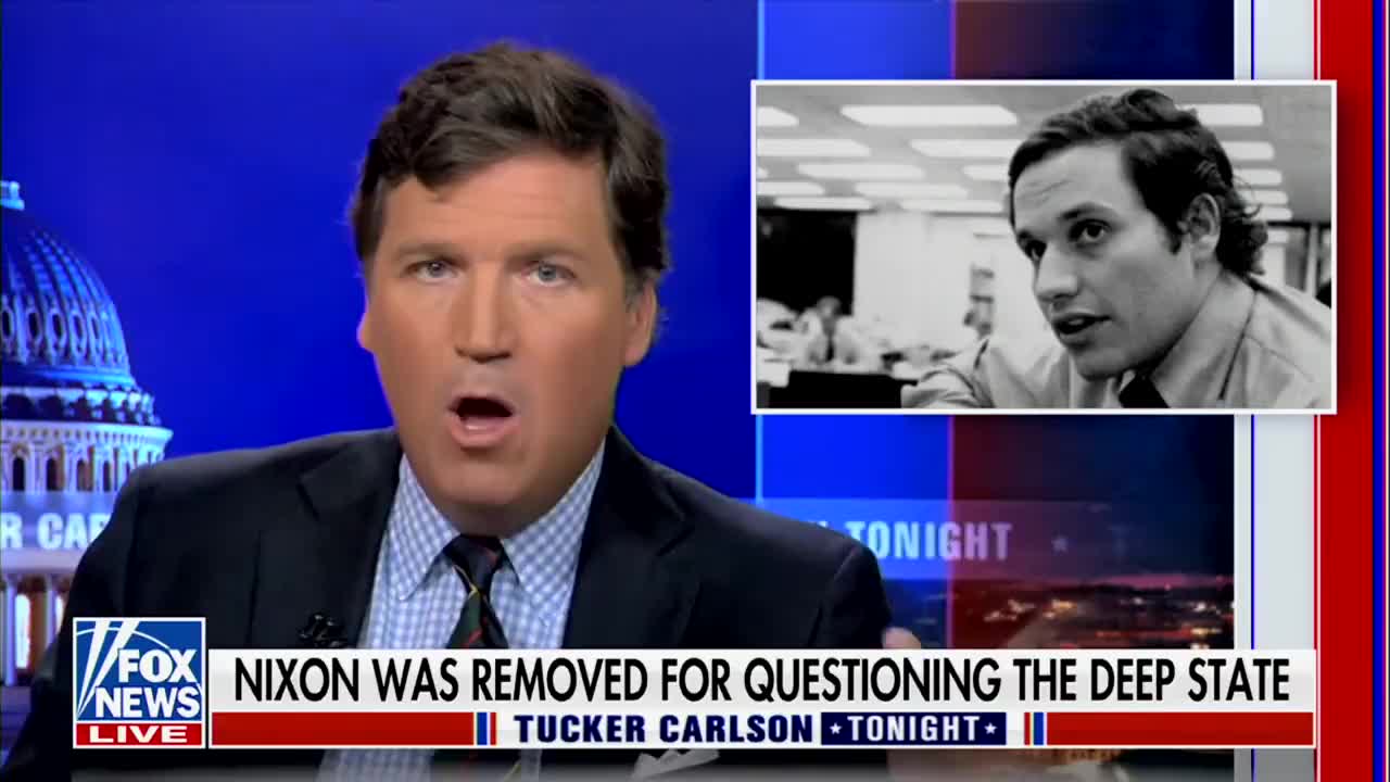 Tucker's stunning monologue on Richard Nixon and Deep State BREAKS internet