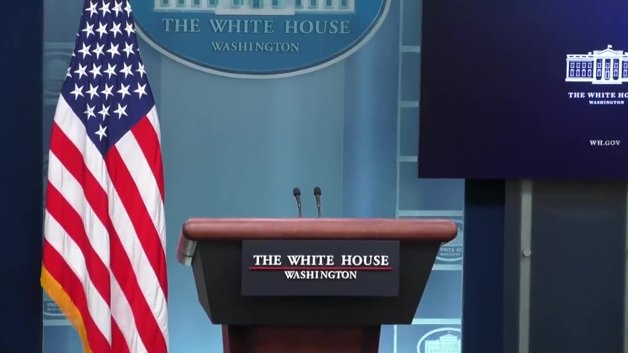 KJP just FLEES the podium as reporter hits her with brutal Biden question