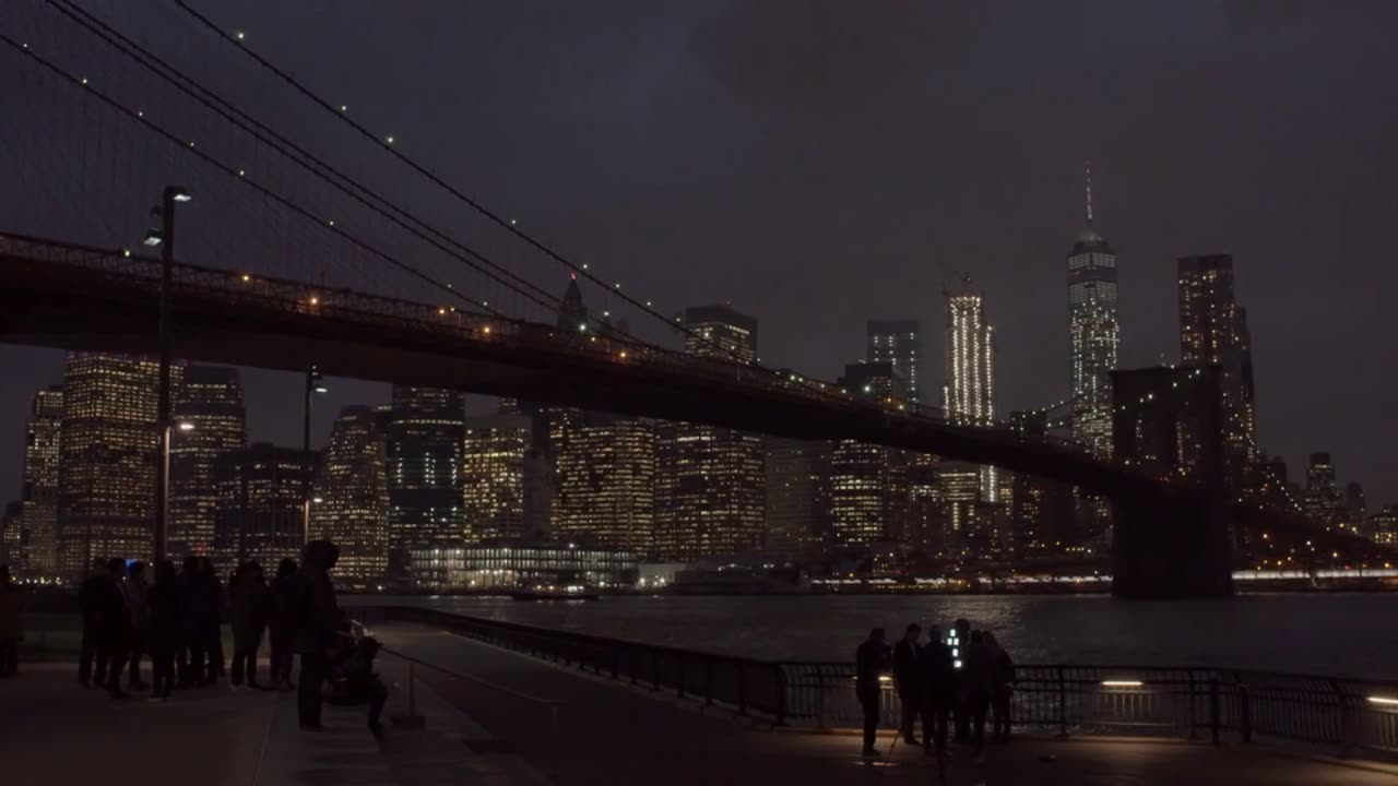 New York City Brooklyn bridge