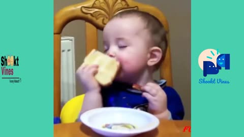 FUNNY AND CUTE BABIES FALL ASLEEP ANYWHERE - FUNNY BABIES COMPILATION