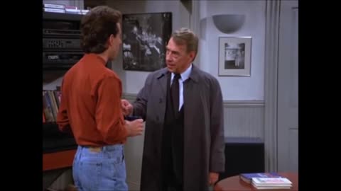 The library cop raids Seinfeld's home