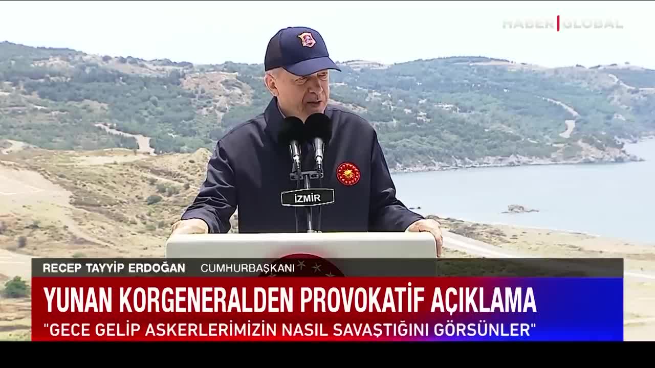 Yunanistan Bu Sefer Çizgiyi Aştı Türkiye'ye Sadece 18 KM Ötede Skandal Provokasyon!