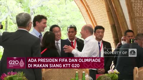 Ada Presiden FIFA & Olimpiade di Makan Siang KTT G20