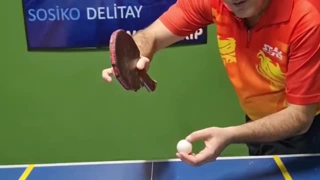 Reverse Pendulum Serve - Table Tennis