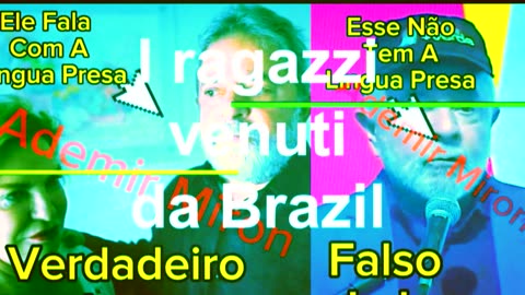 Altro Gramma. L'altro Brasile. " I ragazzi venuti da Brazil"