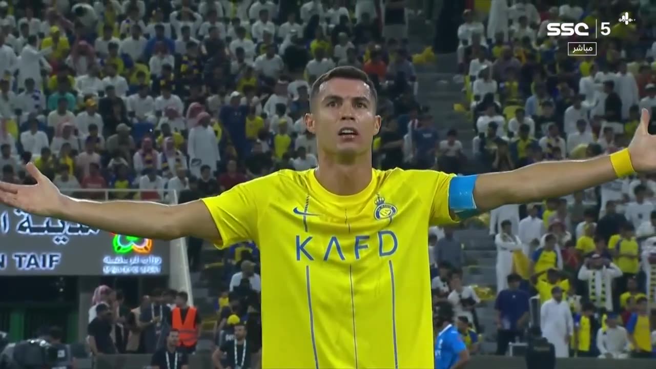 ملخص مباراة النصر والهلال 2-1 l رونالدو يفوز بالبطولة العربية l اهداف الهلال والنصر l ملخص كامل