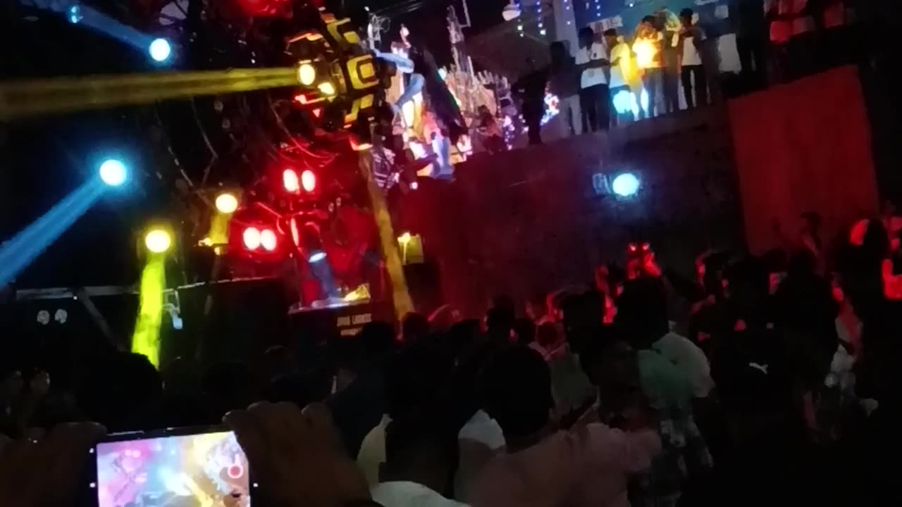 India dj party at night