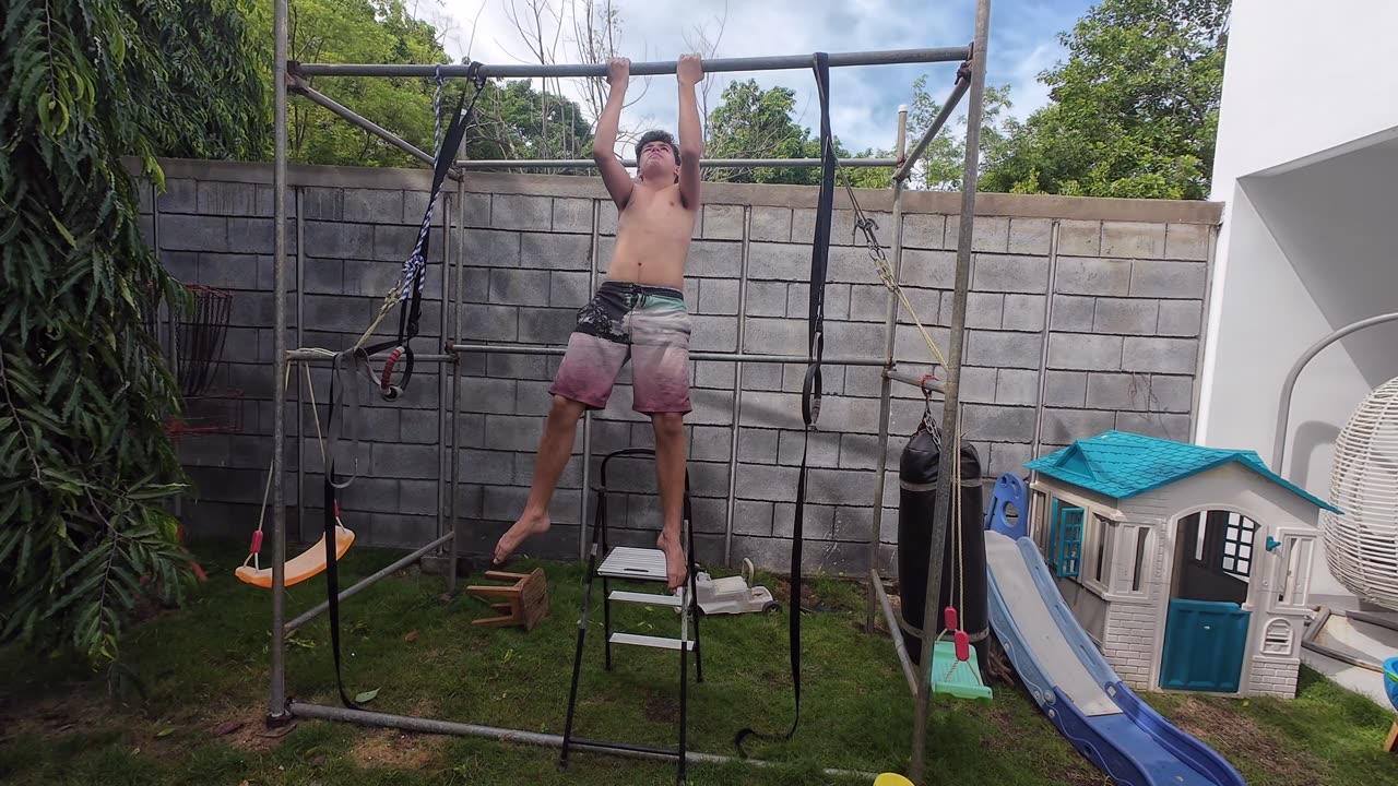 Father & Son Workout in Nicaragua - Cut Day 97 - Back & Biceps with 1 Set to Failure