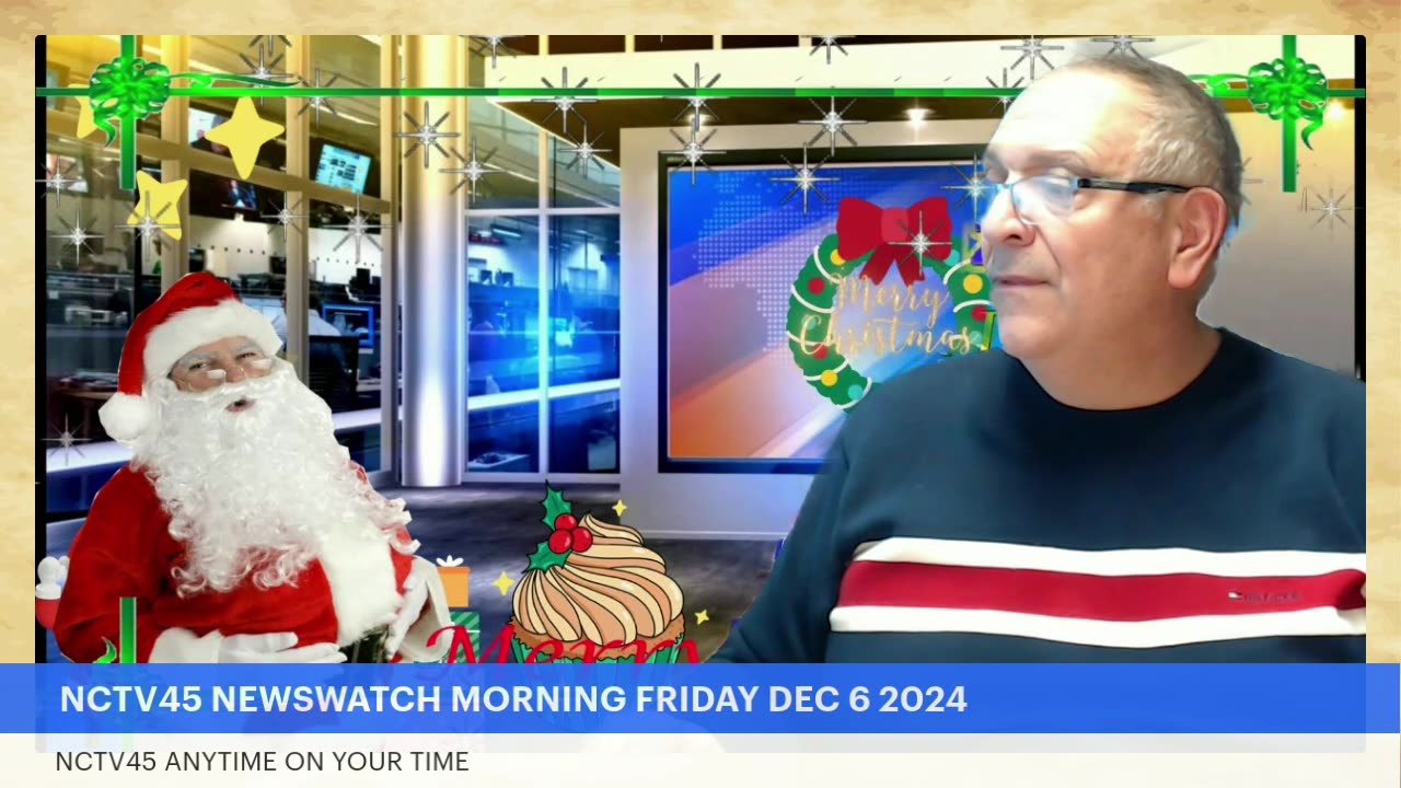 NCTV45 NEWSWATCH MORNING SAT DEC 7 2024 WITH ANGELO PERROTTA