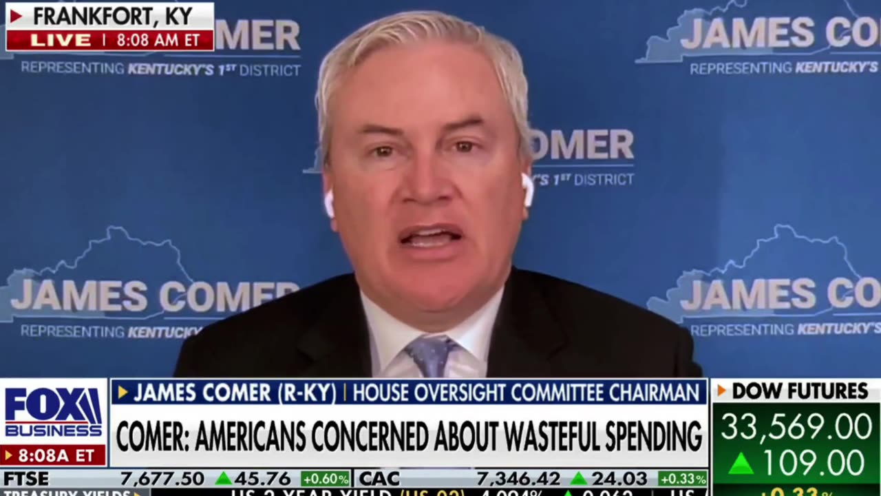 James Comer Nukes The DOJ For Wasting Taxpayer Money To Attack Conservatives