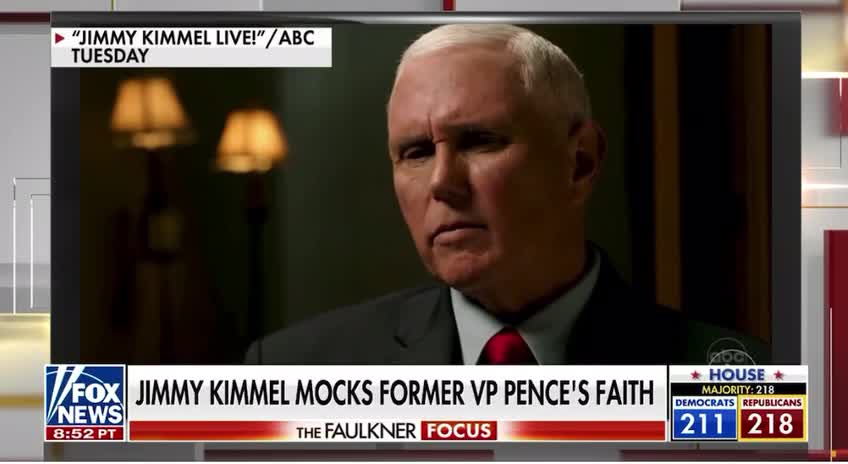 Jimmy Kimmel Mocks Pence