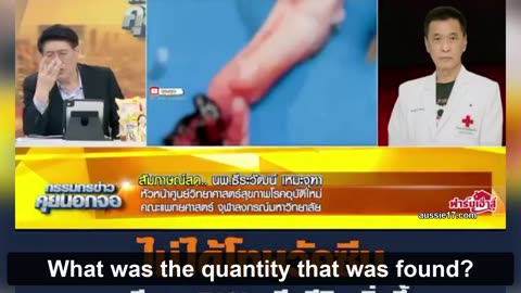 Vaccine-Linked White Clots on Thailand's Popular Mainstream Media TV3