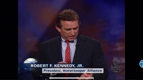 2005: Jon Stewart interviews RFK about vaccines before Pharma bought up the airwaves