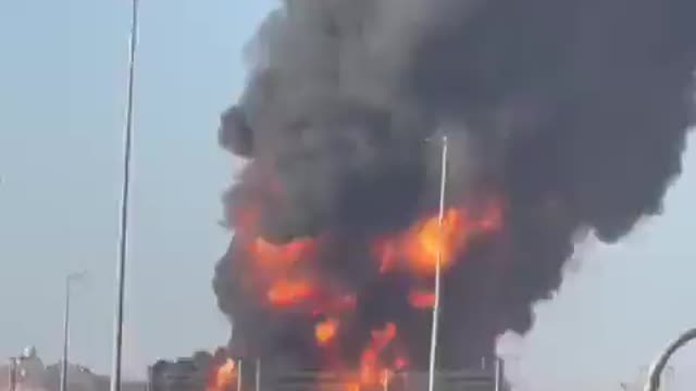 Fire has broken out at an Aramco facility in Jeddah, Saudi Arabia