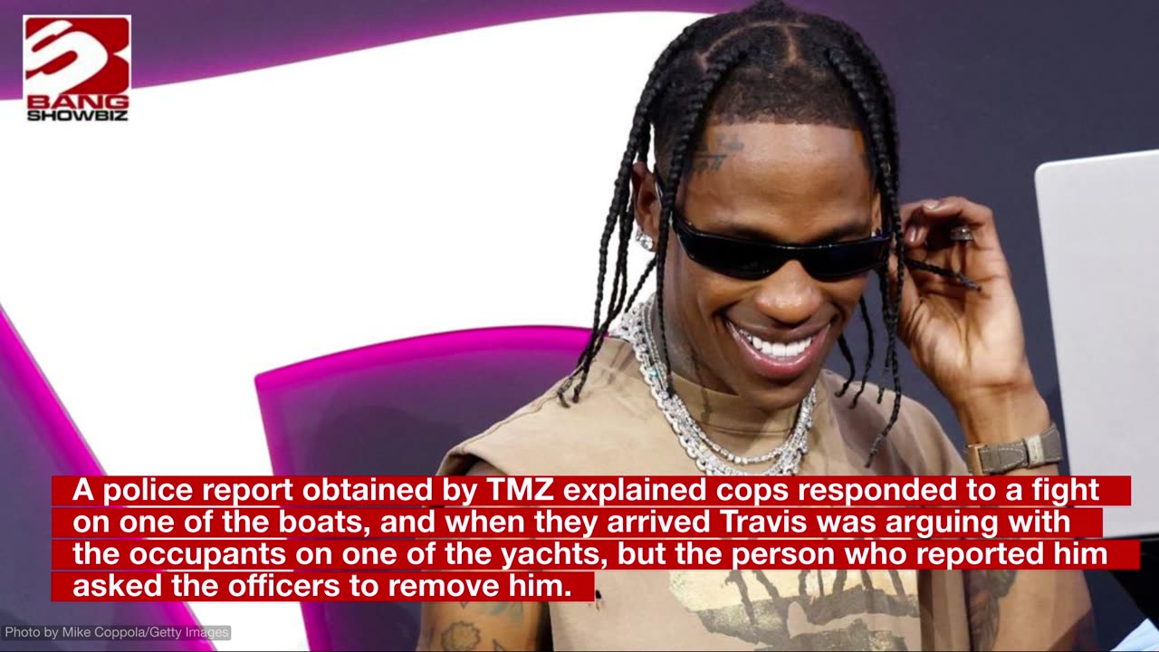 Travis Scott arrested for disorderly intoxication