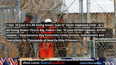 Restored Republic via a GCR: Update as of June 12, 2023