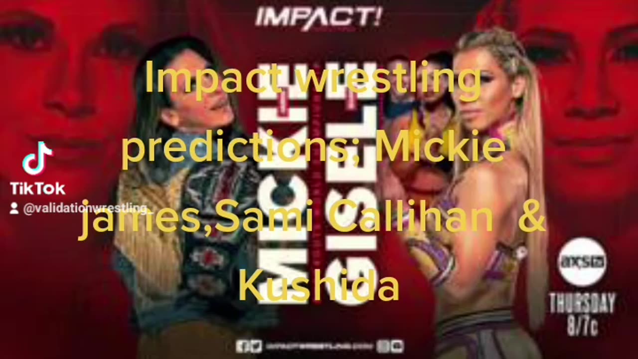 Impact wrestling preview and predictions