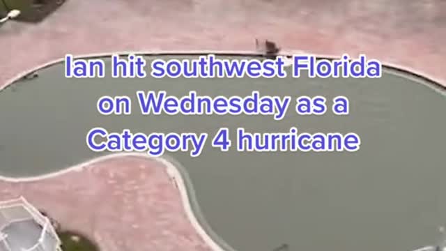 lan hit southwest Florida on Wednesday as a Category 4 hurricane