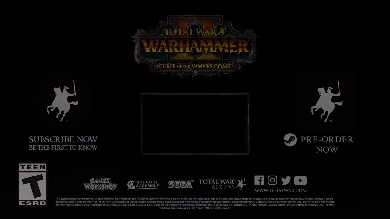 Total War: WARHAMMER 2 / Curse of the Vampire Coast Trailer