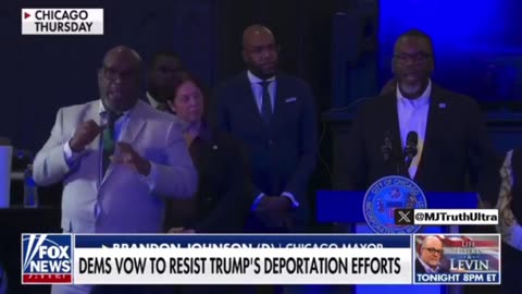 Democrat Chicago Mayor Brandon Johnson won’t cooperate with mass deportations