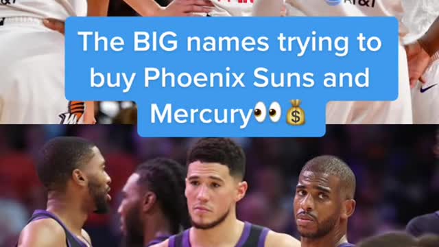 How much do you think the Phoenix Suns and Mercury will go for?