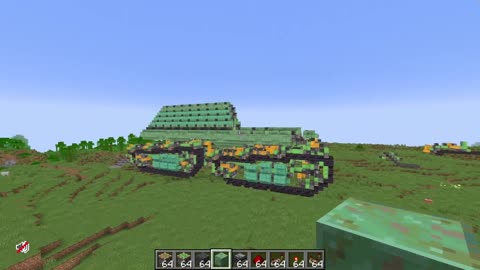 I made a Giant Tank in Minecraft