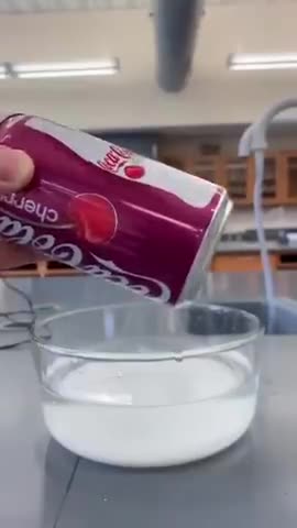 ALUMINIUM CANS HAVE A PLASTIC LINER ON THE INSIDE