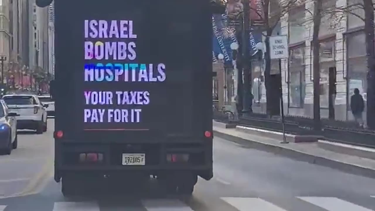 Truck on USA streets