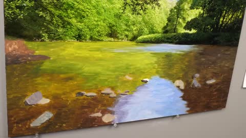 Painting a Shallow Rive