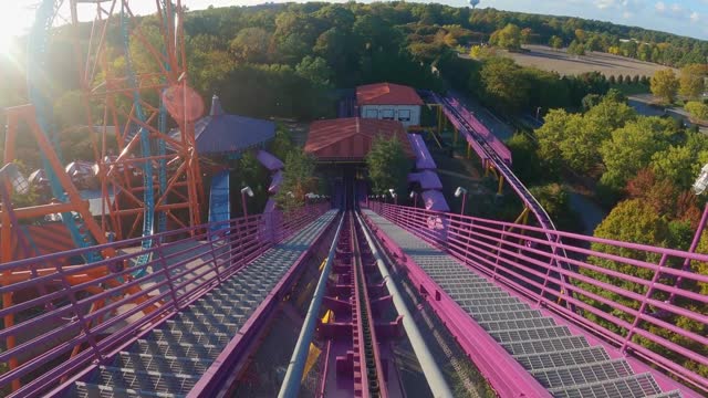 Apollo’s Chariot POV 4K Busch Gardens VA - BACKWARDS