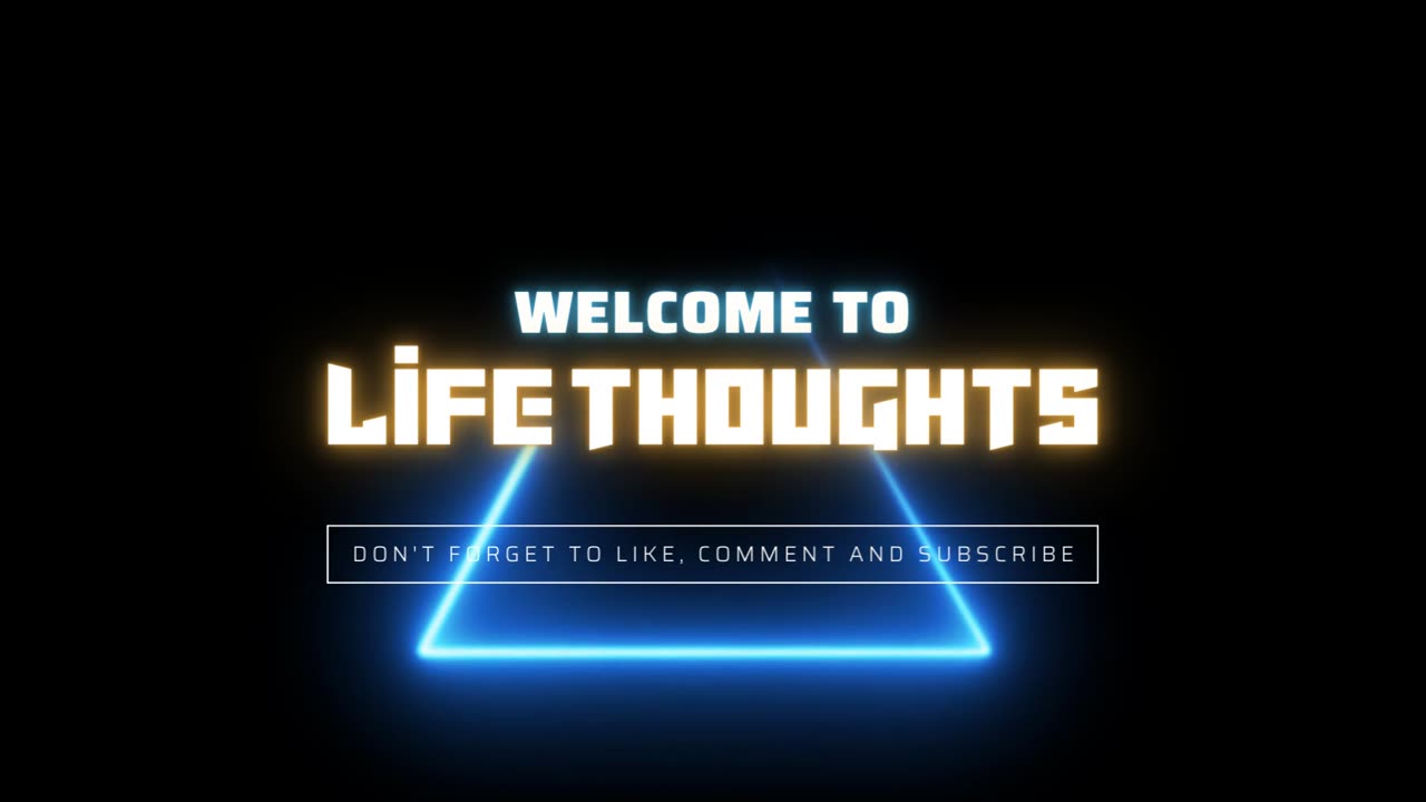 Welcome to Life Thoughts