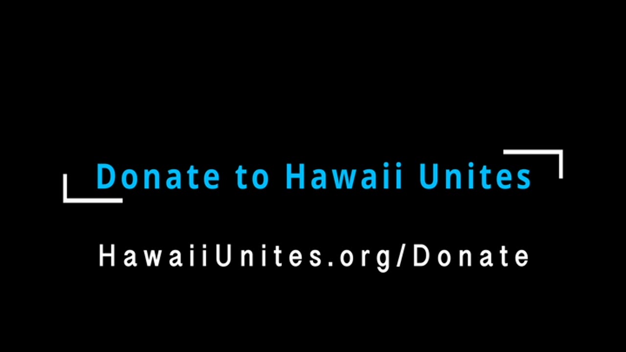 Hawaii Unites Founder Tina Lia Speaks at Iao Theater on Maui 7/11/23