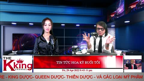 TIN TỨC HOA KỲ BUỔI TỐI - 04/29/2022 - The KING Channel
