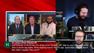 Piers Morgan Calls Mohammed Hijab "Pathetic" and "Childish" after Debate with Alan Dershowitz!