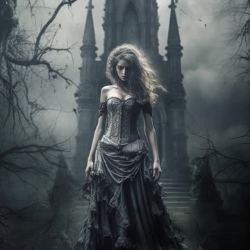 Gothic Art | Dark Art | Sombre | Digital Art | AI Art