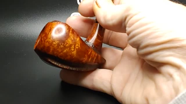 Briar Pipe-Elephant's Foot with Bamboo