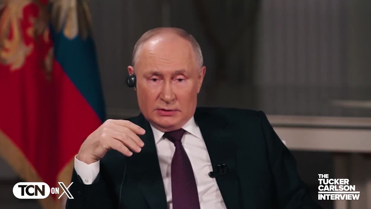 Tucker Carlson Full Interview with Russia President Vladimir Putin "😍😍