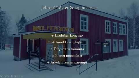 Optimising IT infrastructure / IT infrastruktuurin kehittämistä