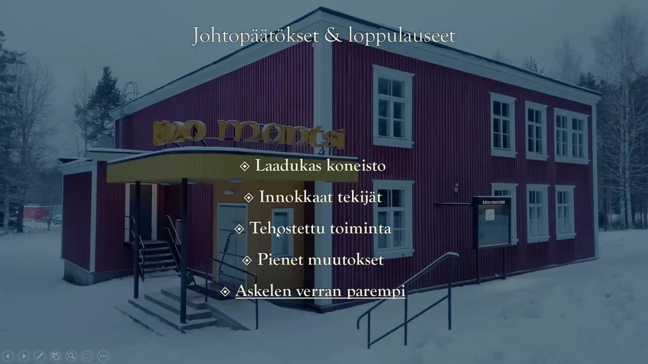 Optimising IT infrastructure / IT infrastruktuurin kehittämistä