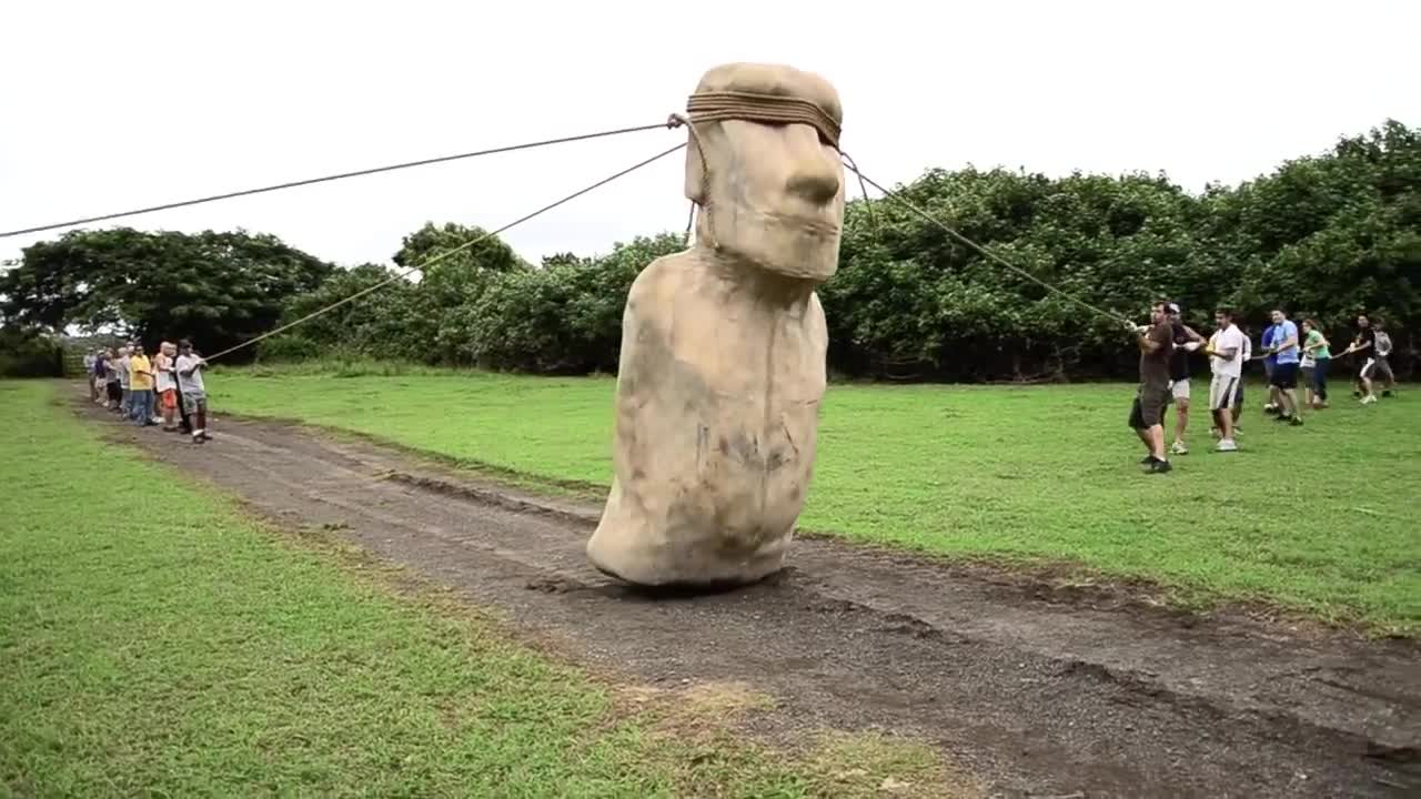 Easter Island moai 'walked'