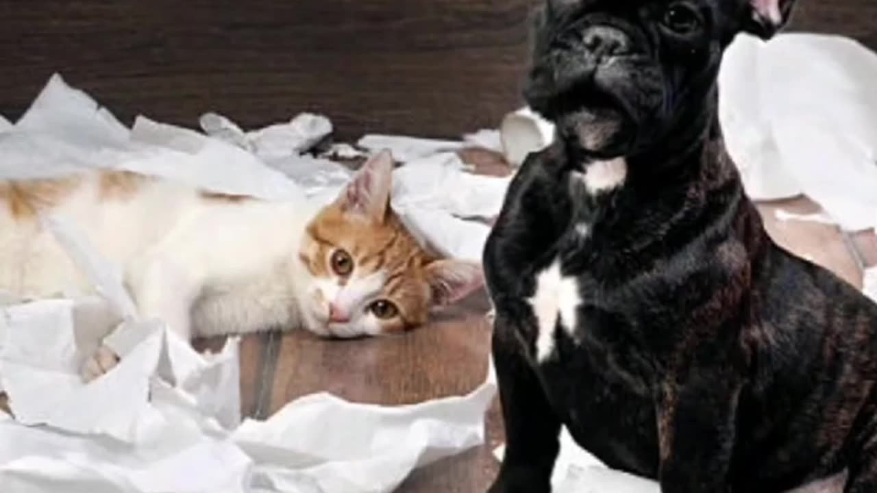 Cat chat - Guilty !? Who done it ?